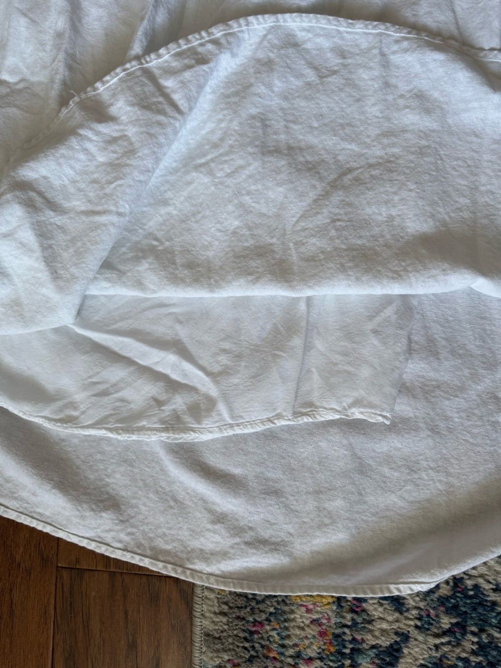 a new day White Elastic Waist Midi Skirt - Picture 4 of 5